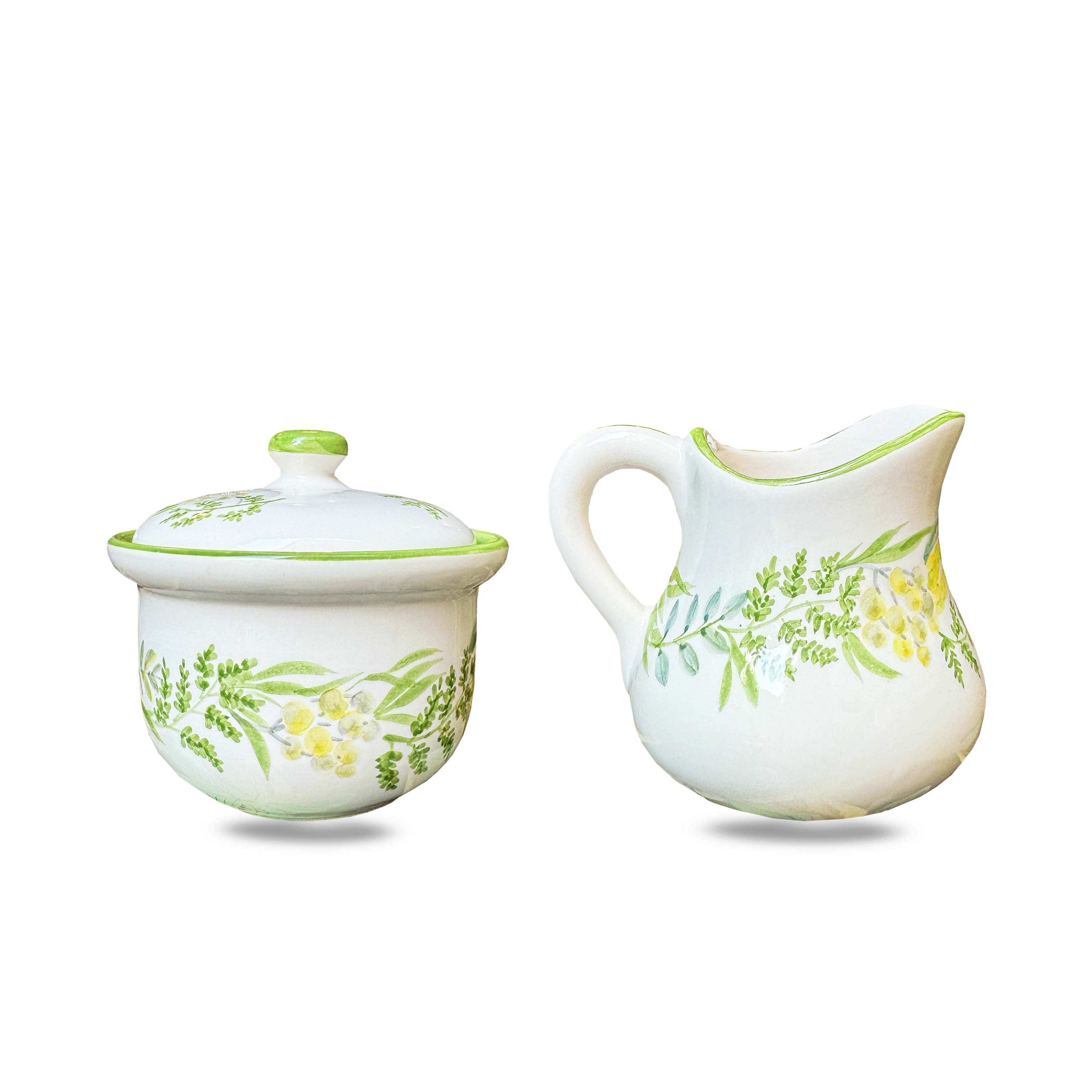Vio's Milk Jar & Sugar Pot