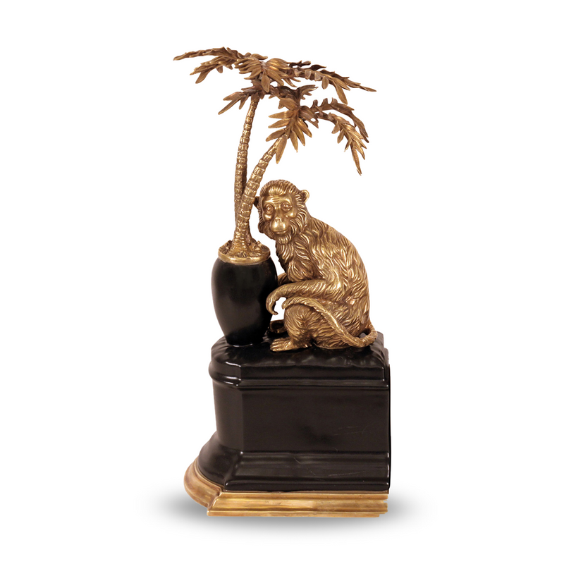 Bronze Monkey - Bookend