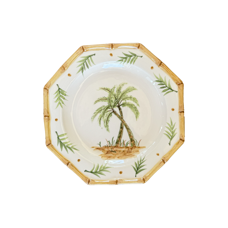 Palm Dessert Plate