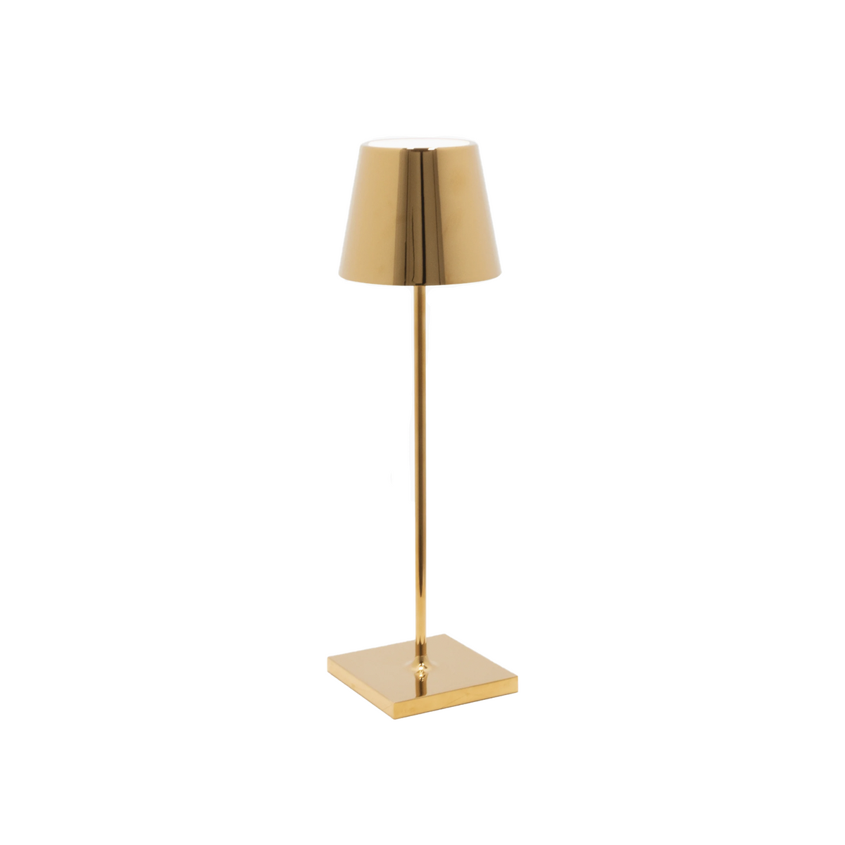 Golden Cordless Lamp