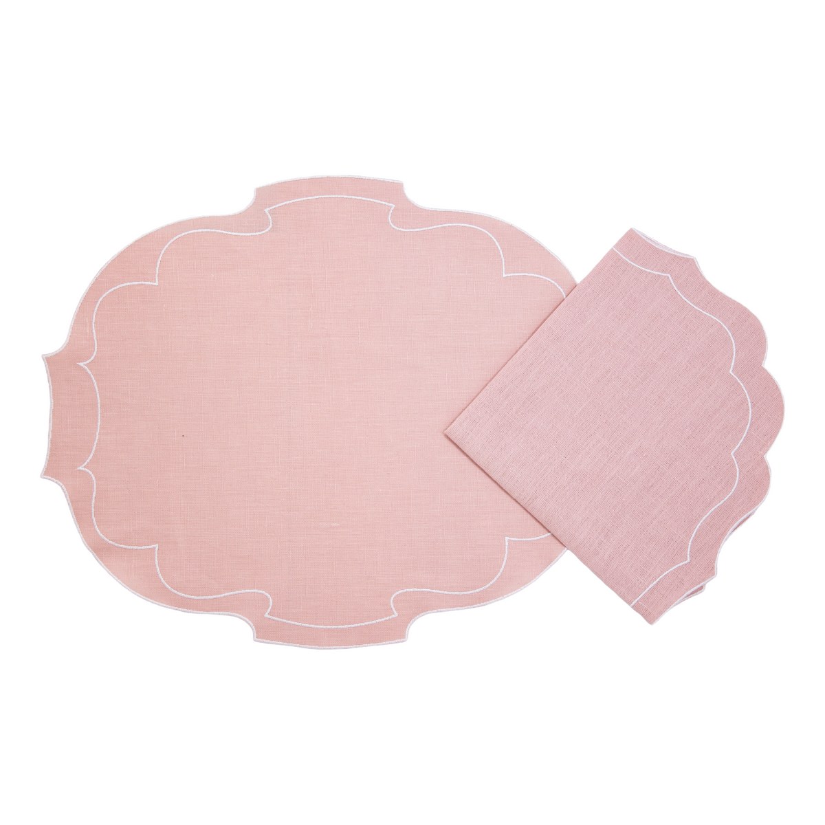 Salmon Placemat & Napkin Set