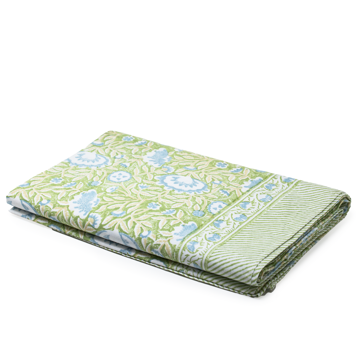 Loulou Green Tablecloth