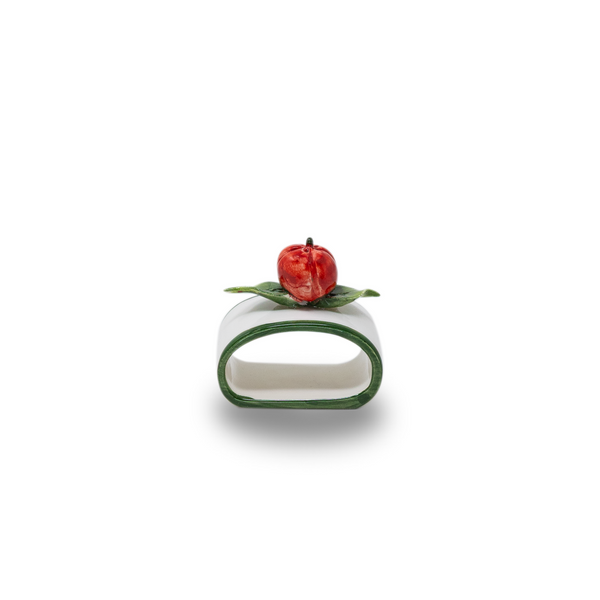 Porcelain Tomato Napkin Placeholder