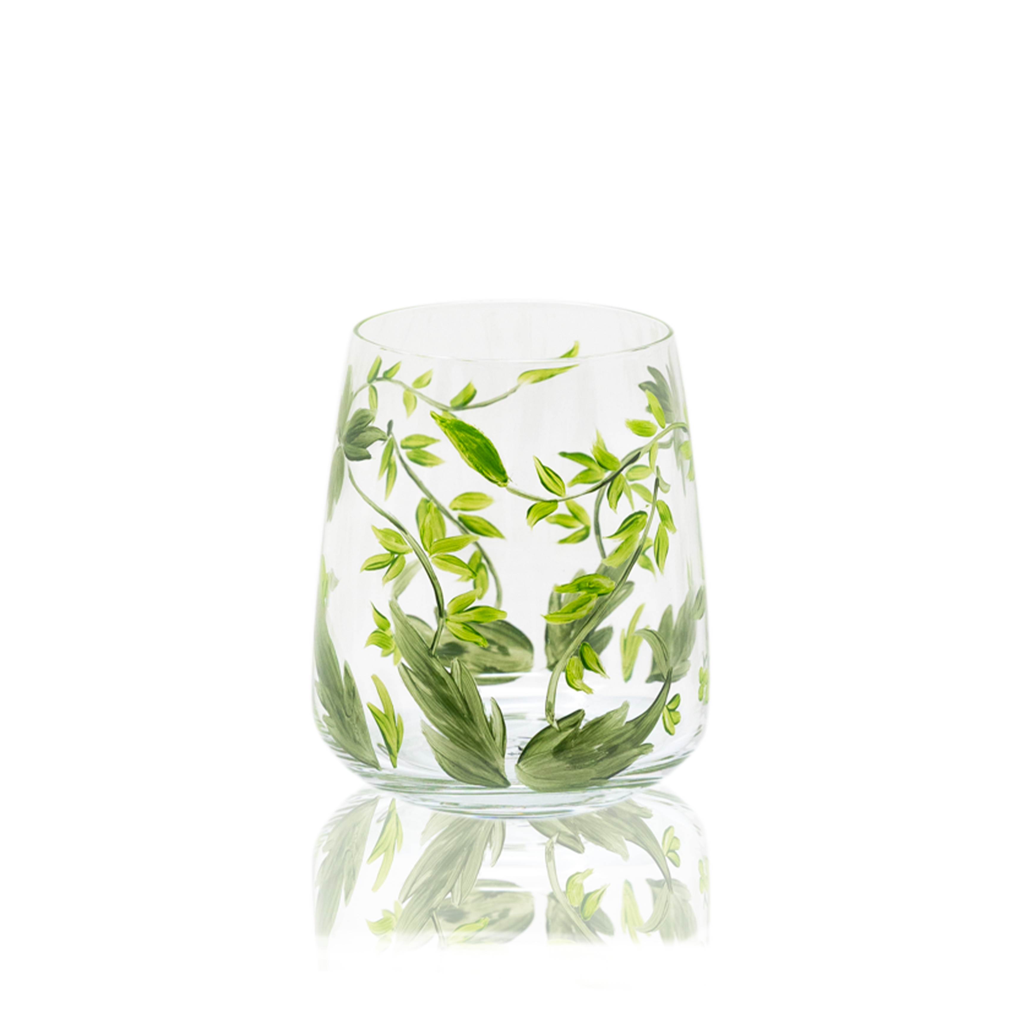Wildflower Water Glass