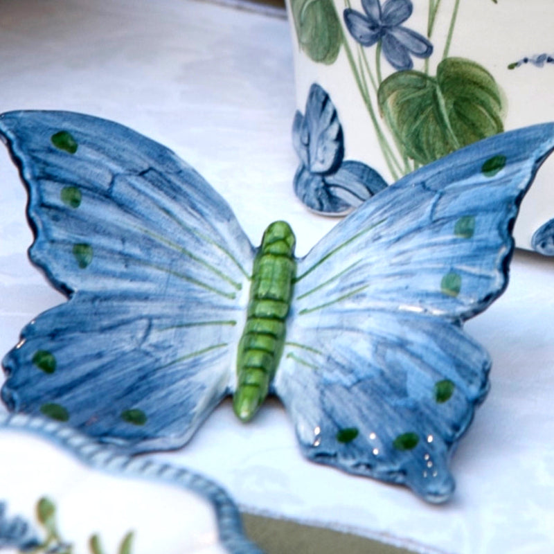 Blue Butterfly Figurine