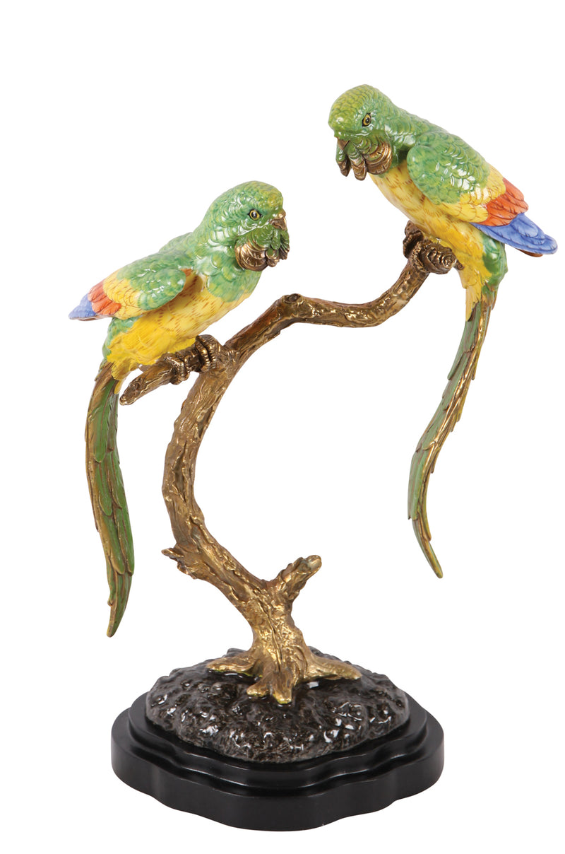 Branch with Parrots