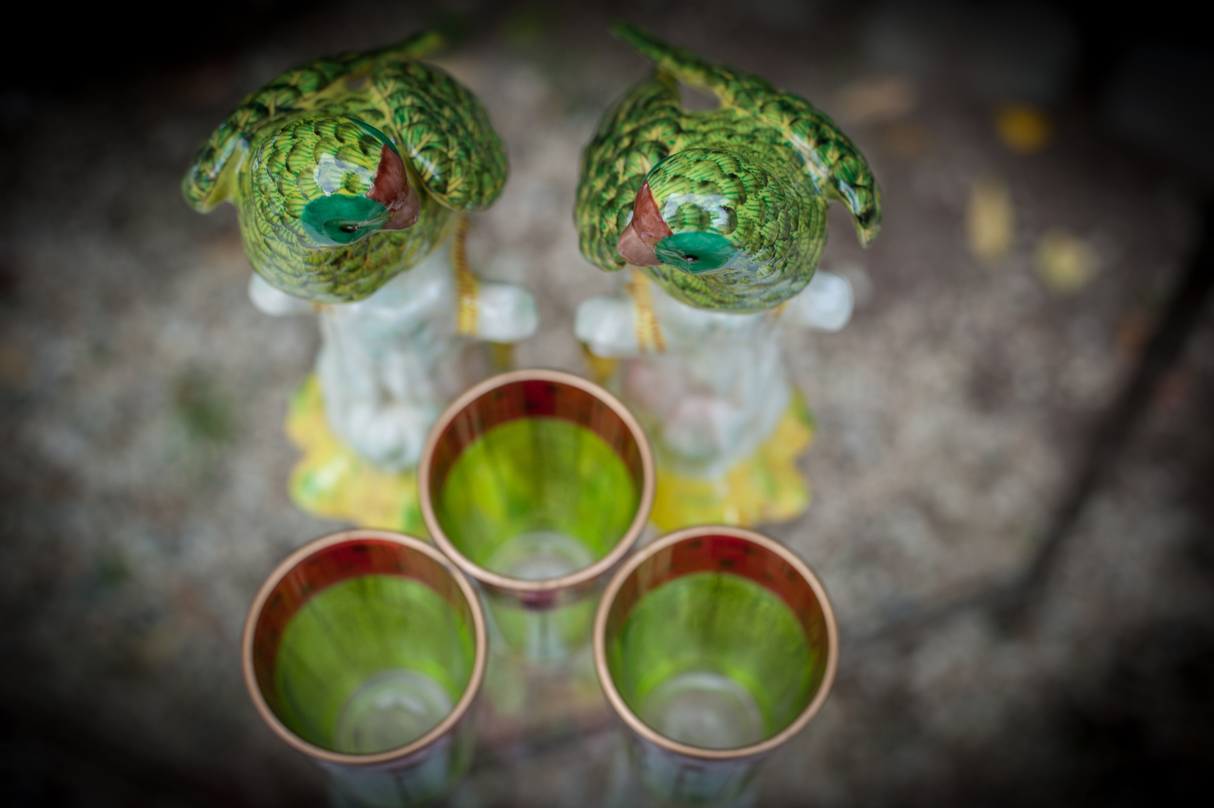 Green Parrots
