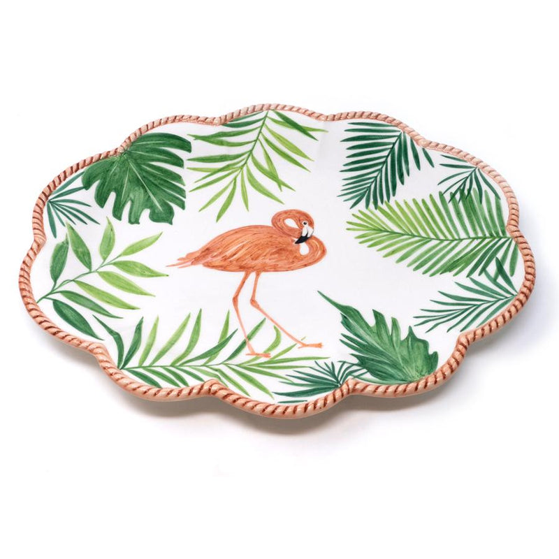 Flamingo Set-Of-Six Dinner Plates