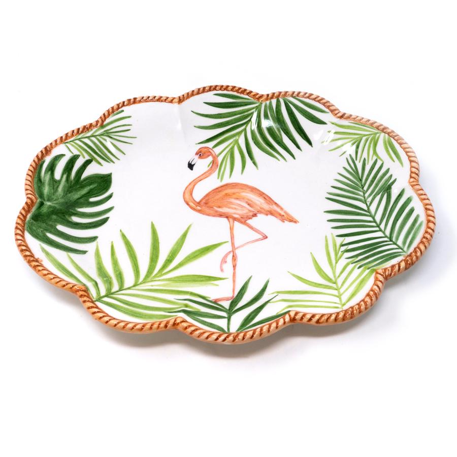 Flamingo Set-Of-Six Dinner Plates