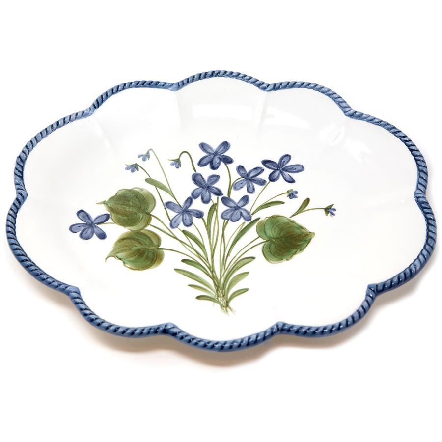 Flower Set-Of-Six Dinner Plates