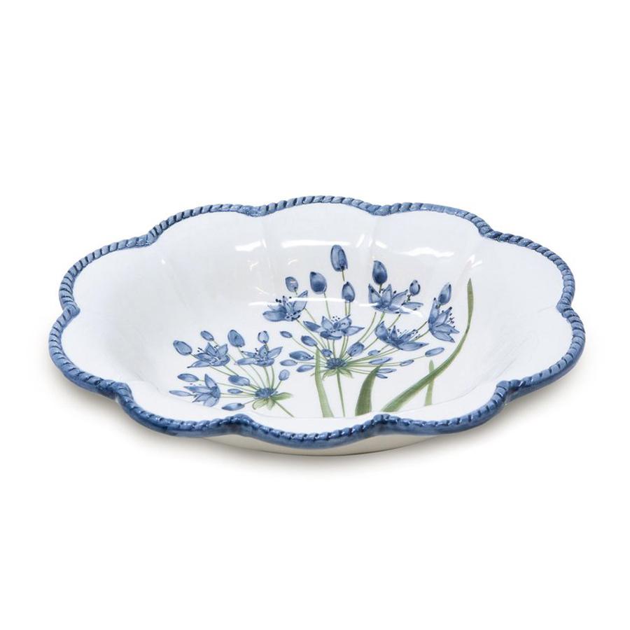 Flower Set-Of-Six Soup Plates