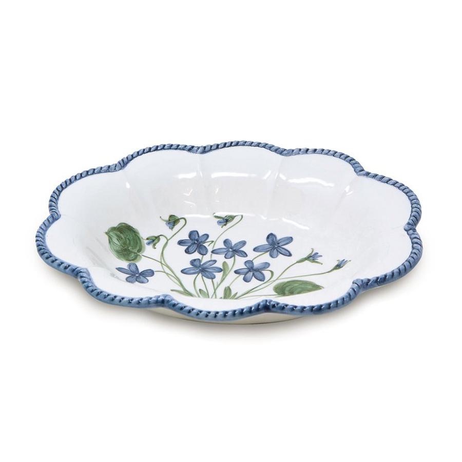 Flower Set-Of-Six Soup Plates