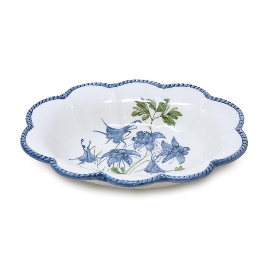 Flower Set-Of-Six Soup Plates