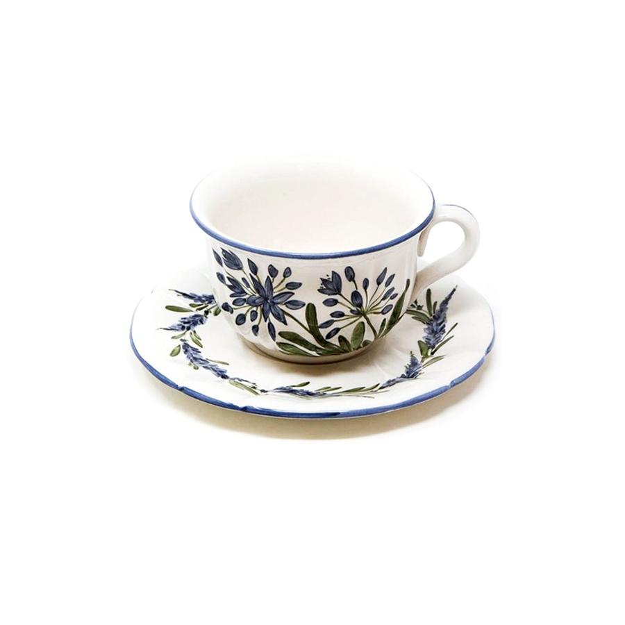 Flower Set-Of-Six Tea Cups