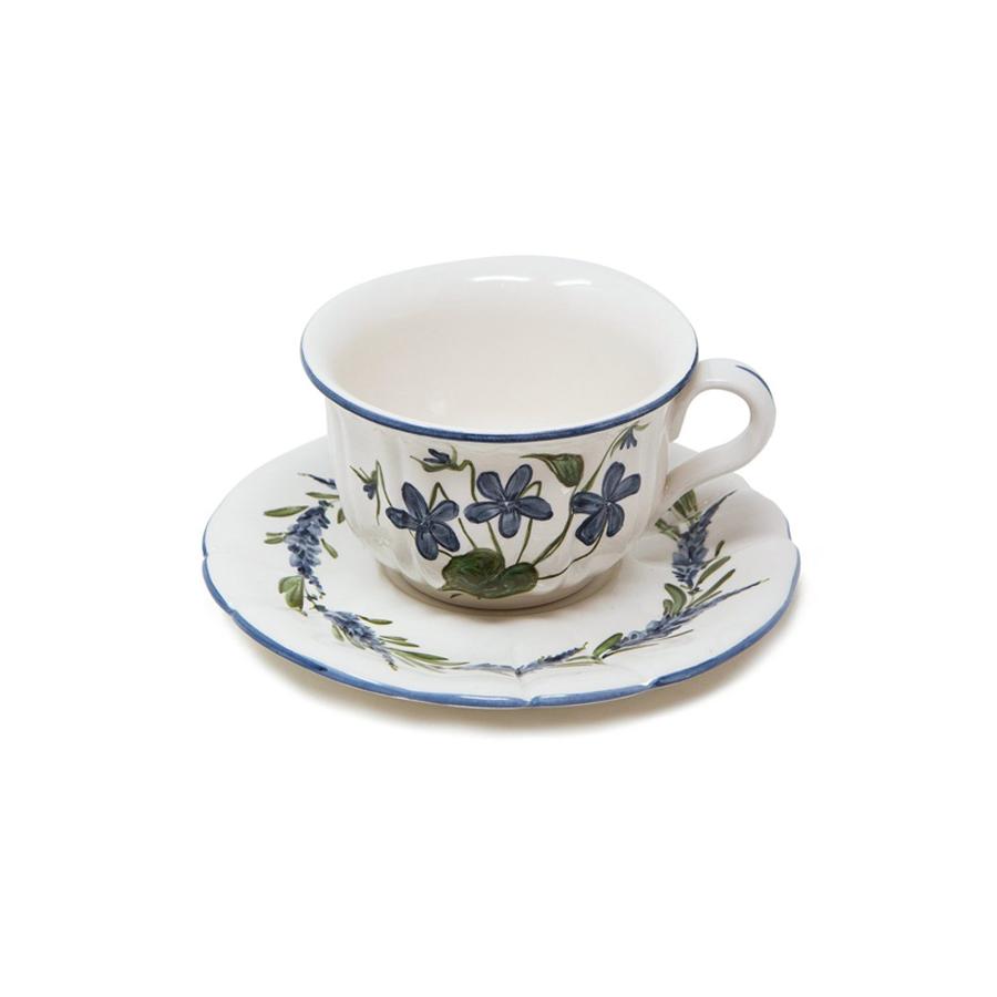 Flower Set-Of-Six Tea Cups