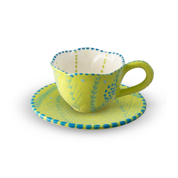Twilly Coffee Cup  - Grass Pattern
