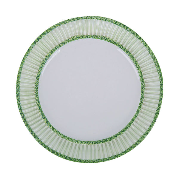 Vimini Green Dinner Plate