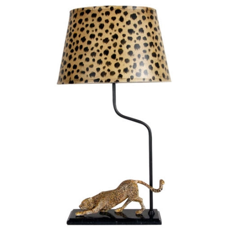 Cheetah Lamp