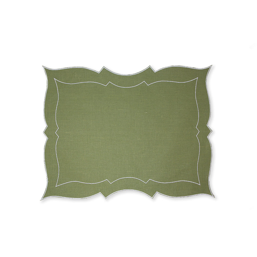 Sage Placemat & Napkin