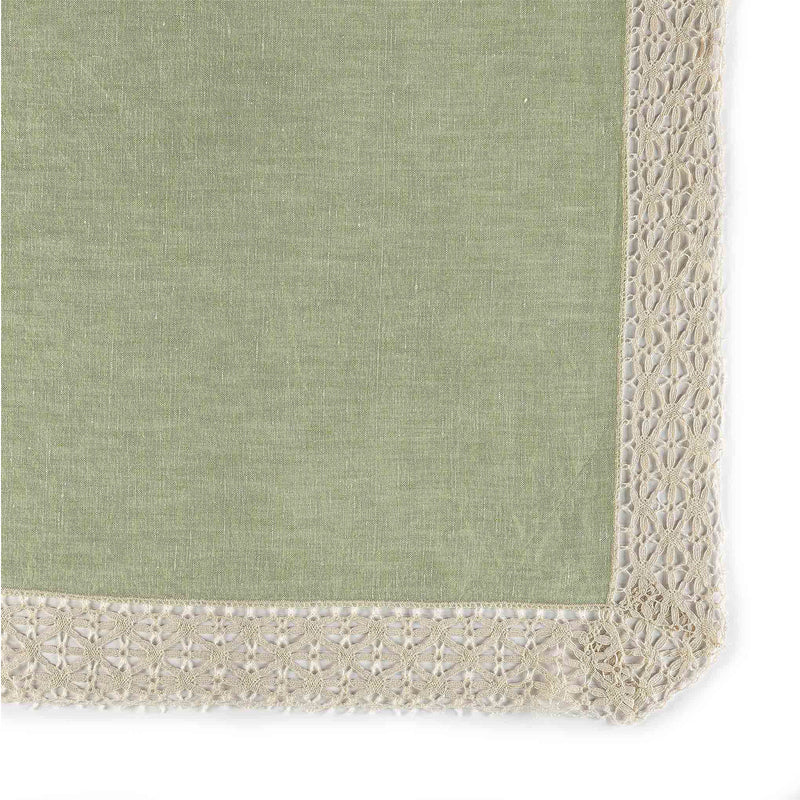 Pale Green Tablecloth