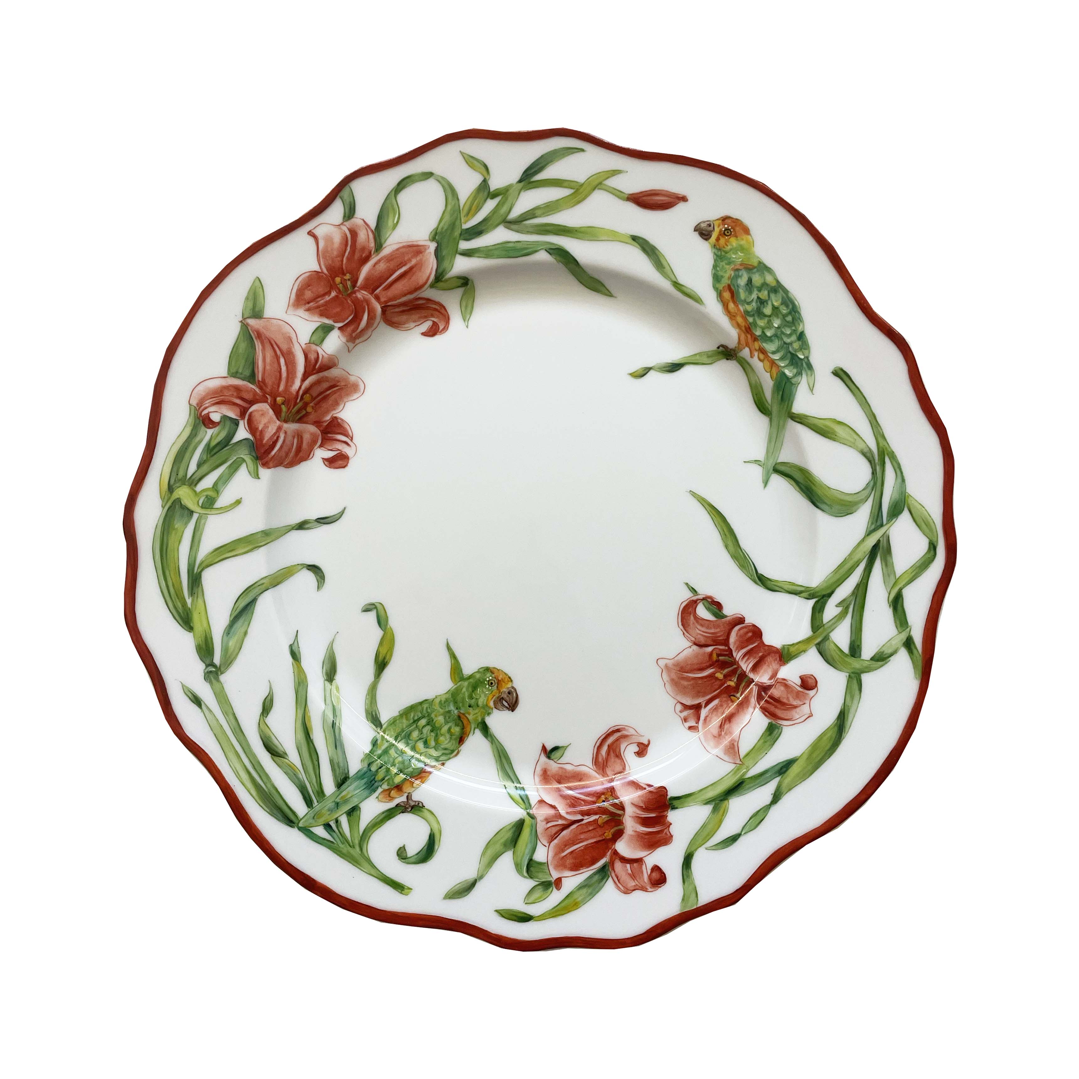 Parrot Dinner Plate
