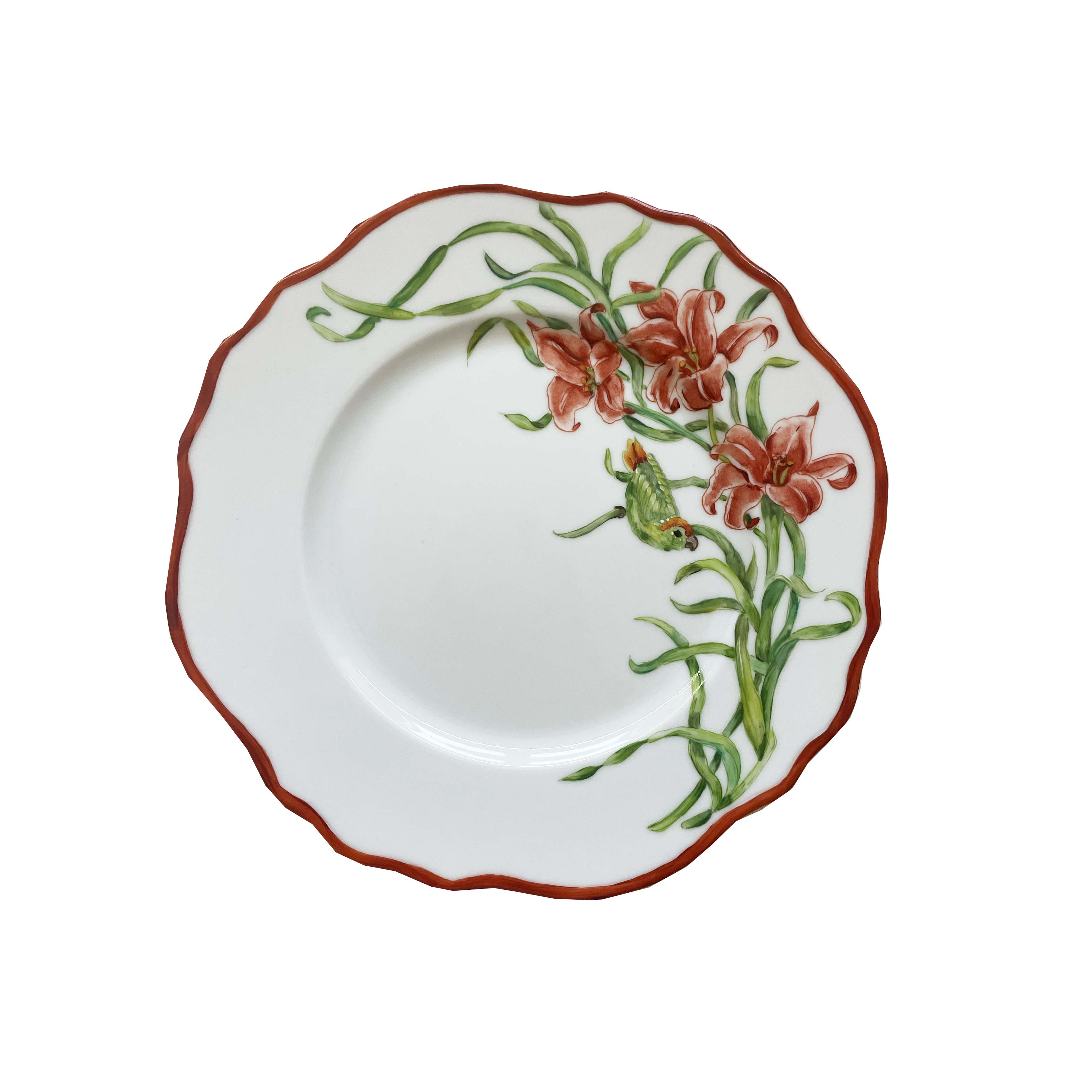 Parrot Dessert Plate