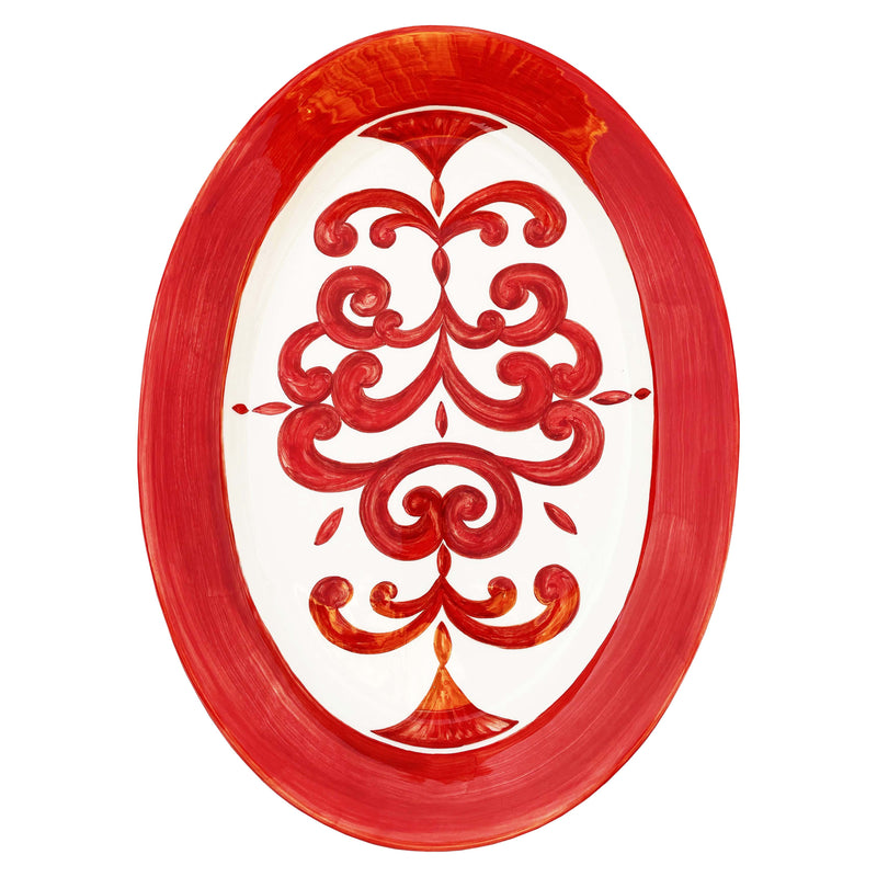 Rouge Oval Serving