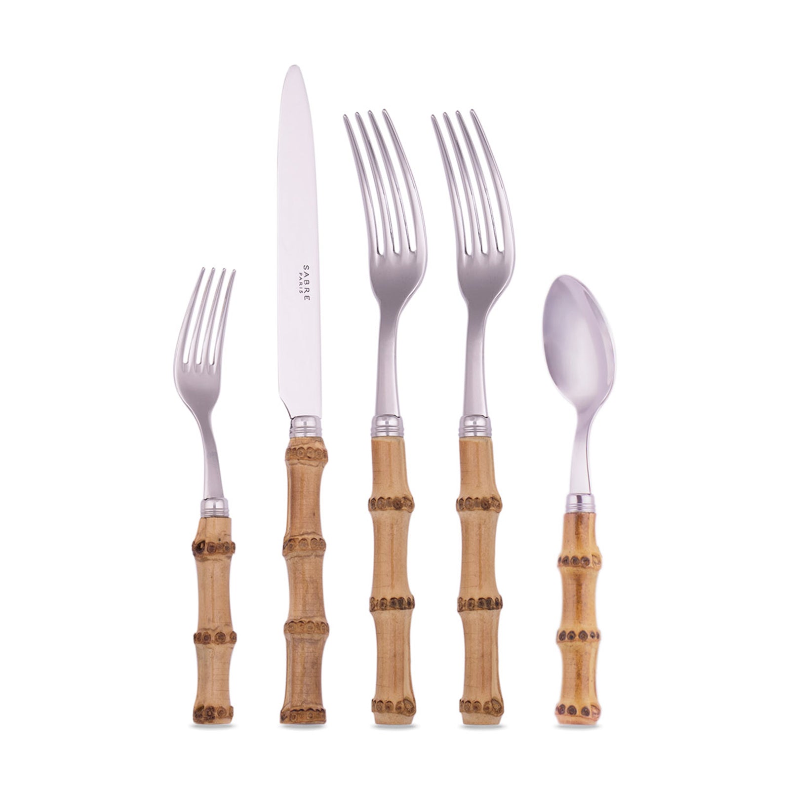 Bamboo Cutlery SET - 5 Piece