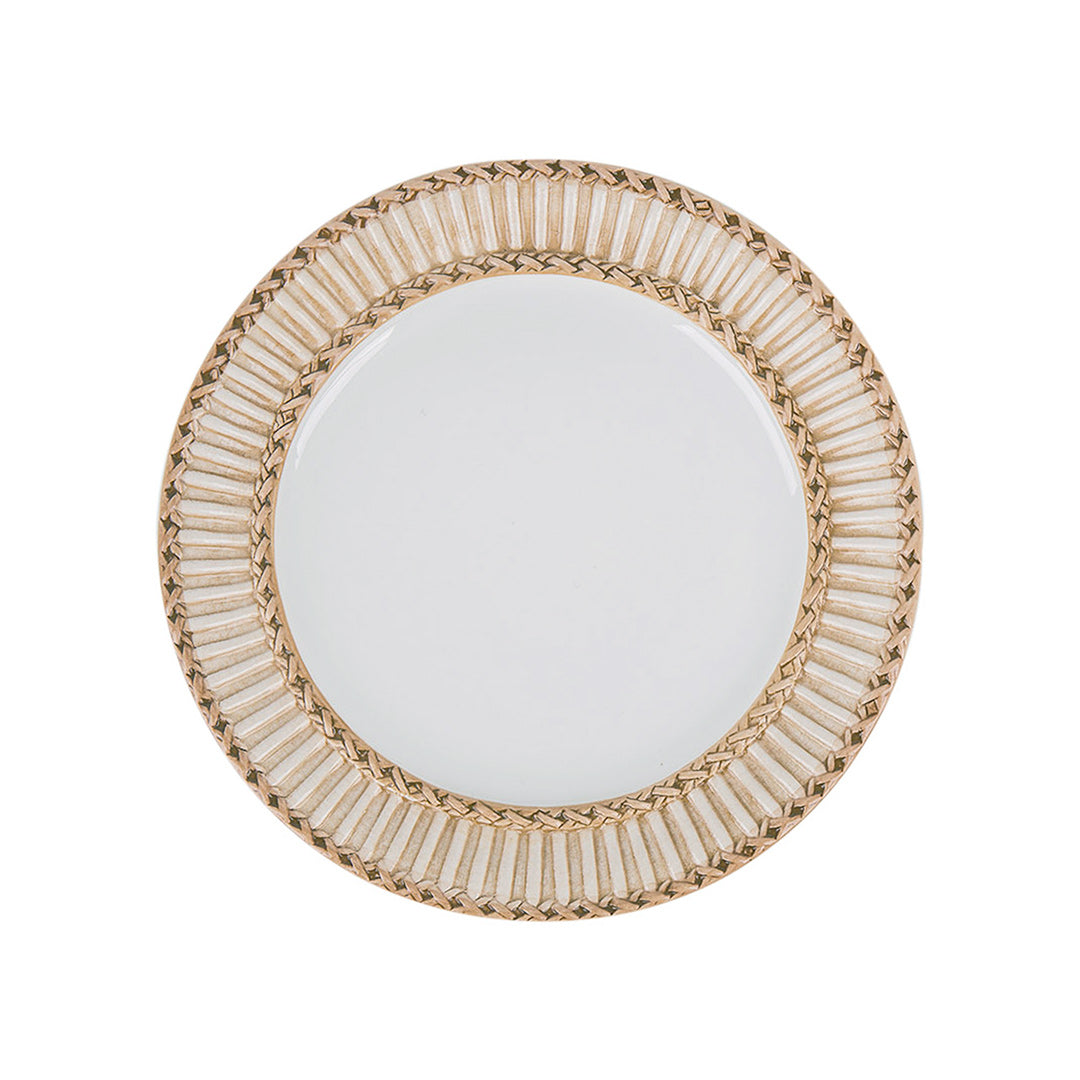 Vimini Beige Dessert Plate