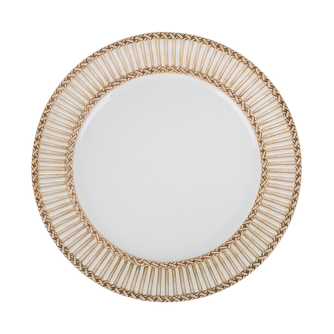 Vimini Beige Dinner Plate