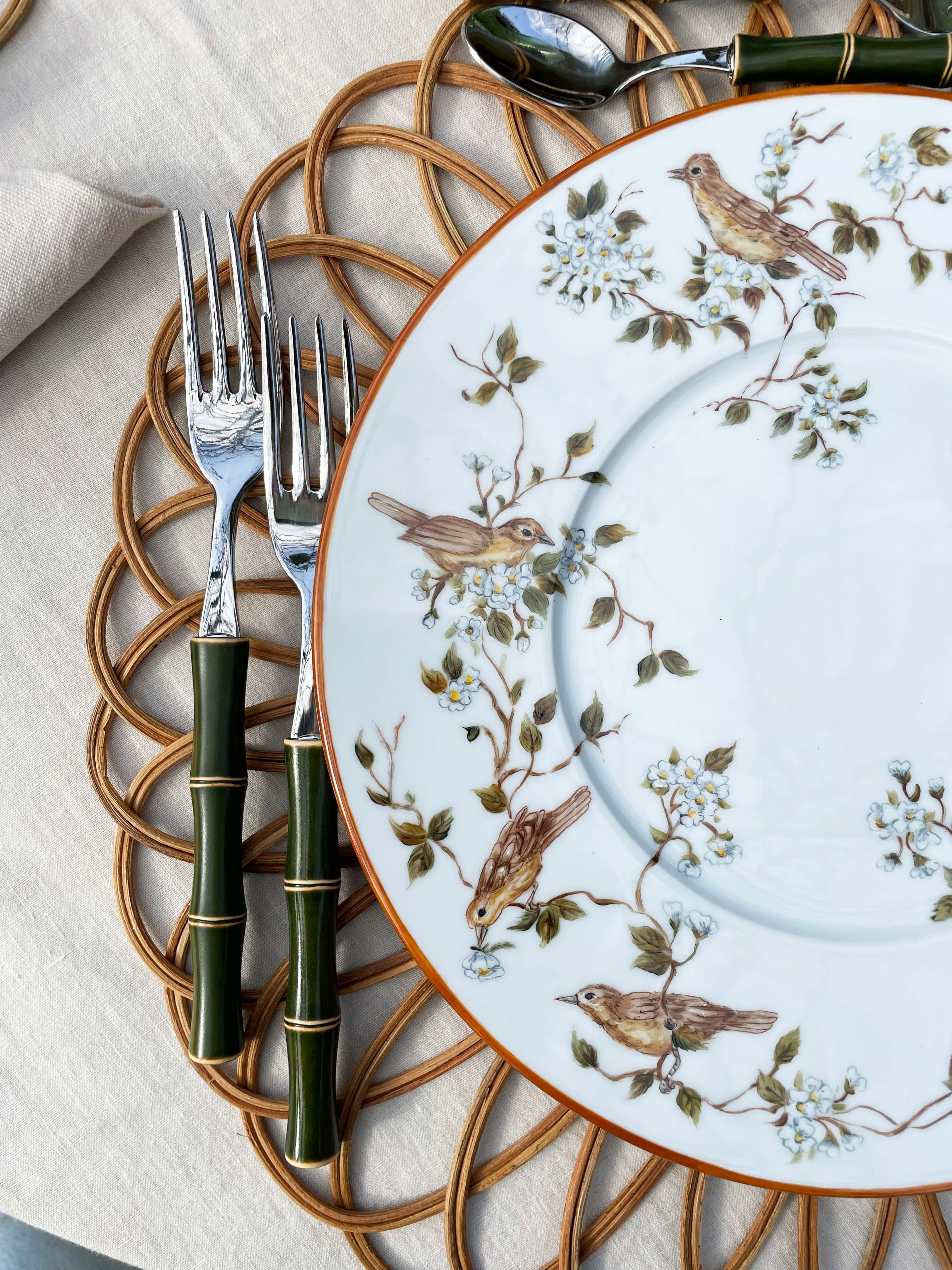 Sparrow Dinner Plate