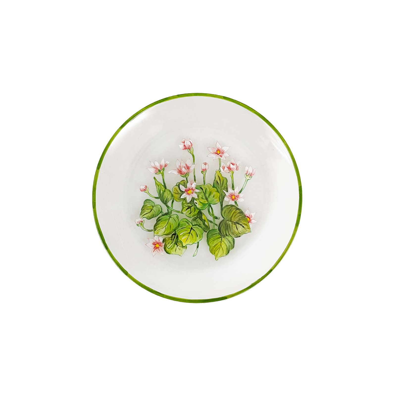 Transparent Bread Plate Set of 6