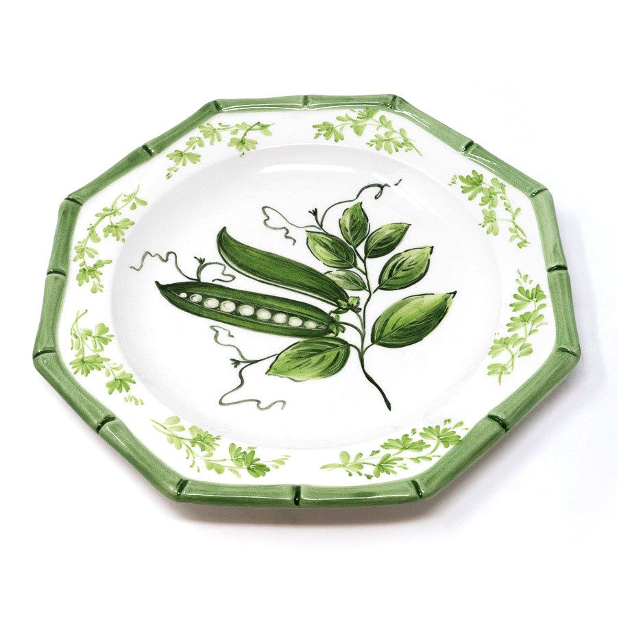 Vegetable Dinner Plate - Green Peas
