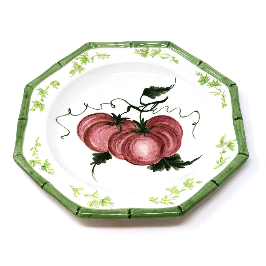 Vegetable Dinner Plate - Tomatoes