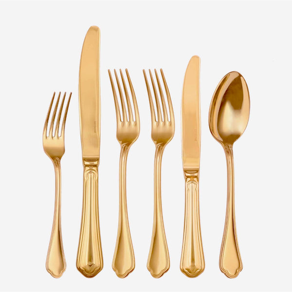 Gold Cutlery SET - 6 Piece