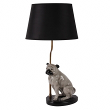 Pug Dog Lamp