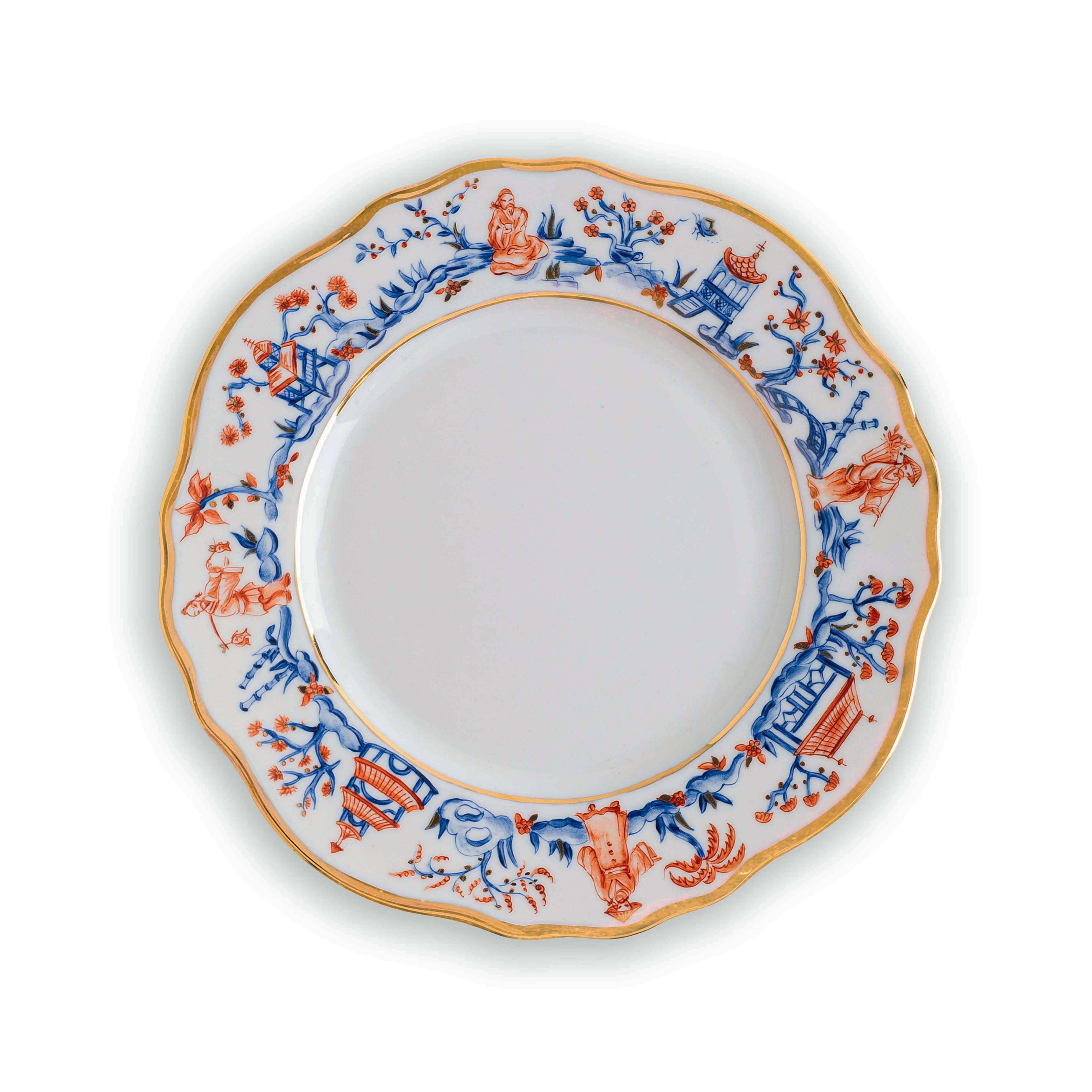 Pagoda Dessert Plate