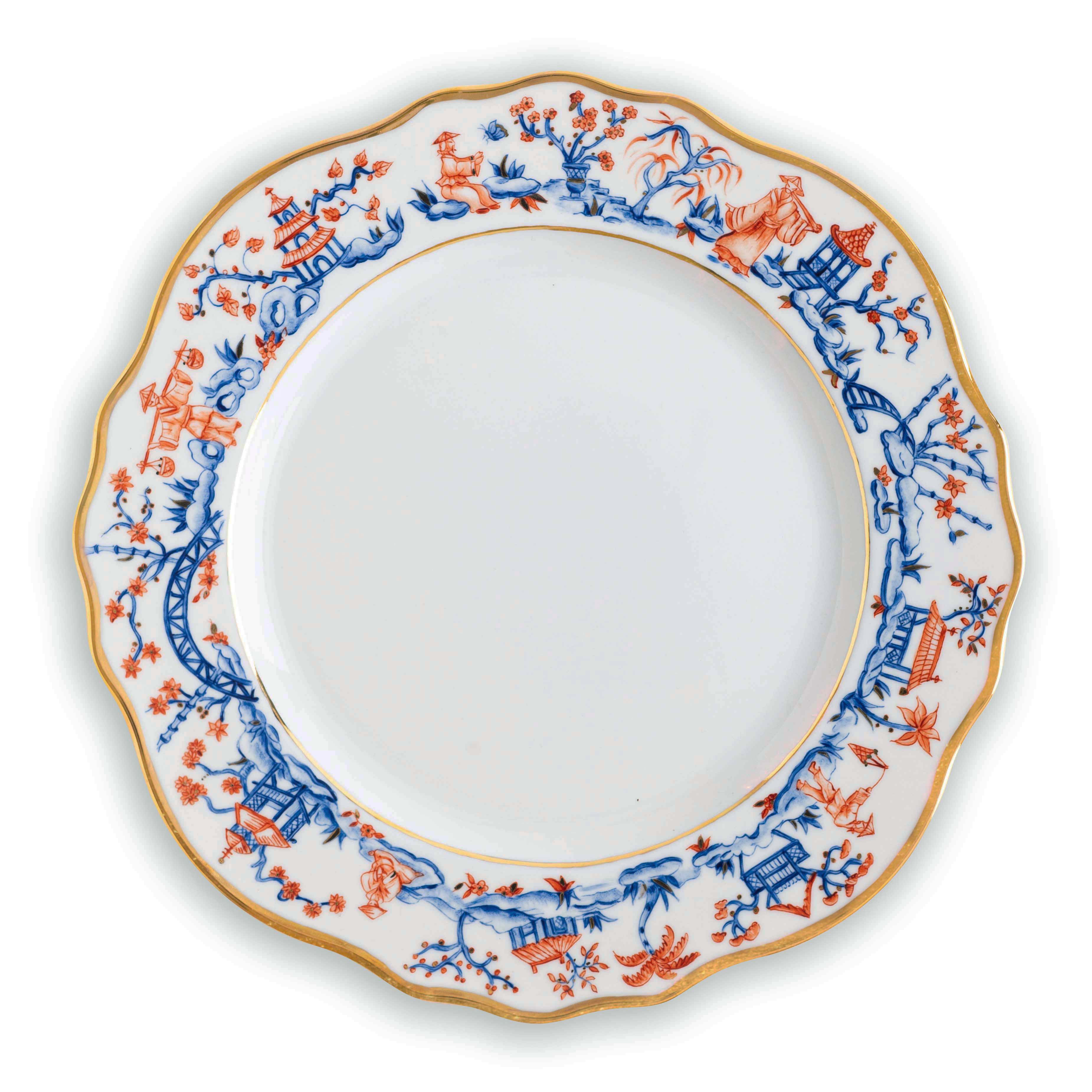 Pagoda Dinner Plate