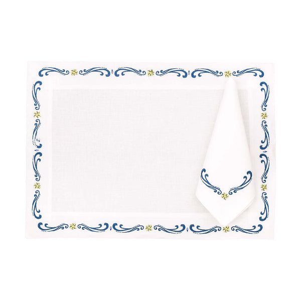Topiary Placemat & Napkin