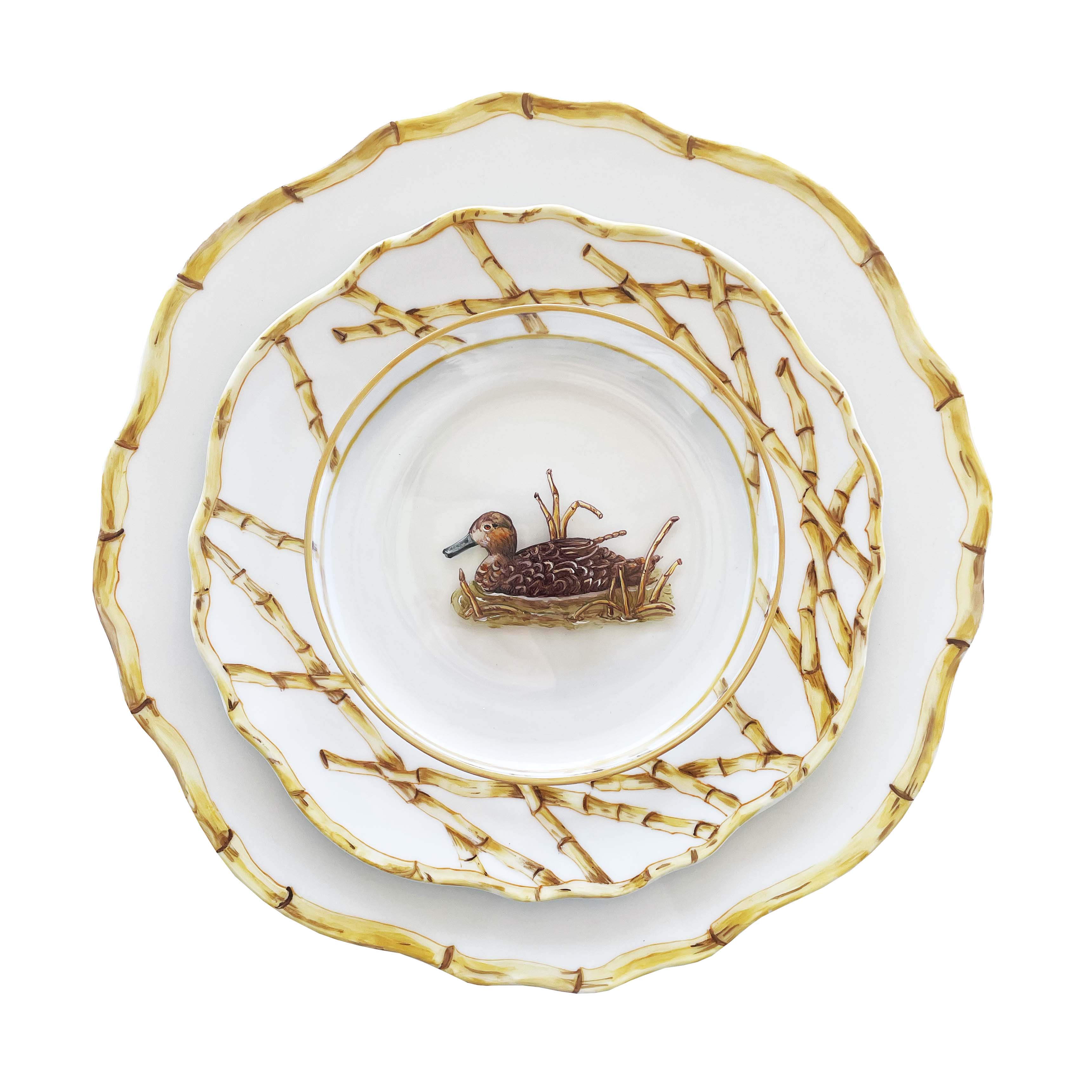 Bamboo Plates Set