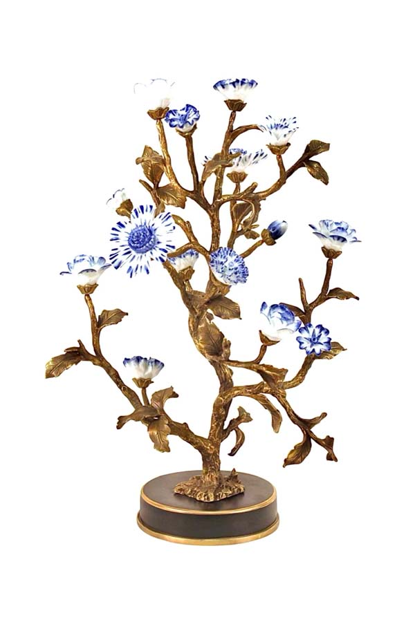 Brass Flower Tree