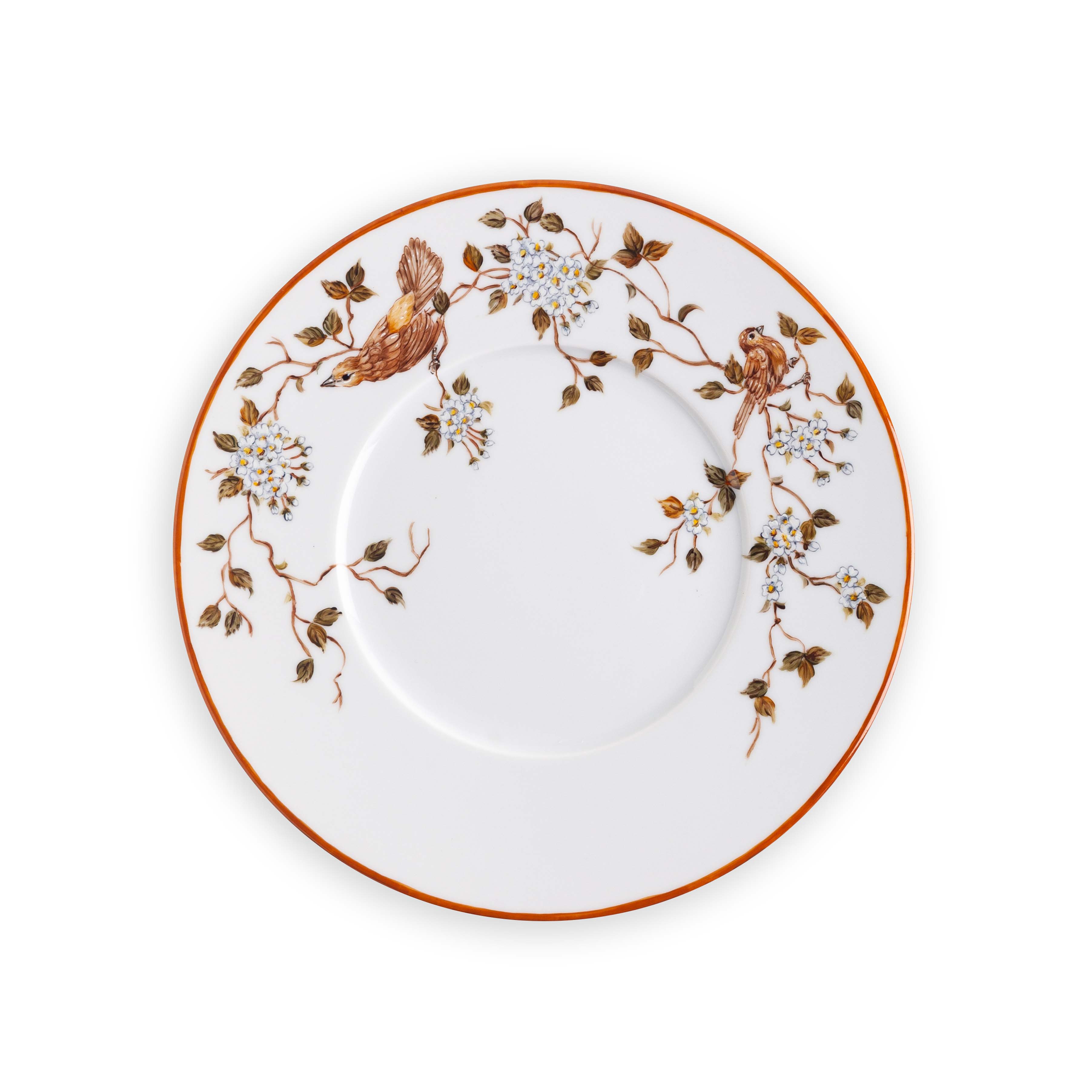 Sparrow Dessert Plate
