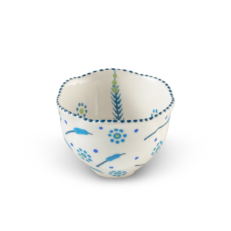 Twilly Sugar Pot - Turquoise Pattern