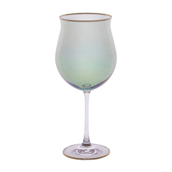 Napoleon Green Wine Glass