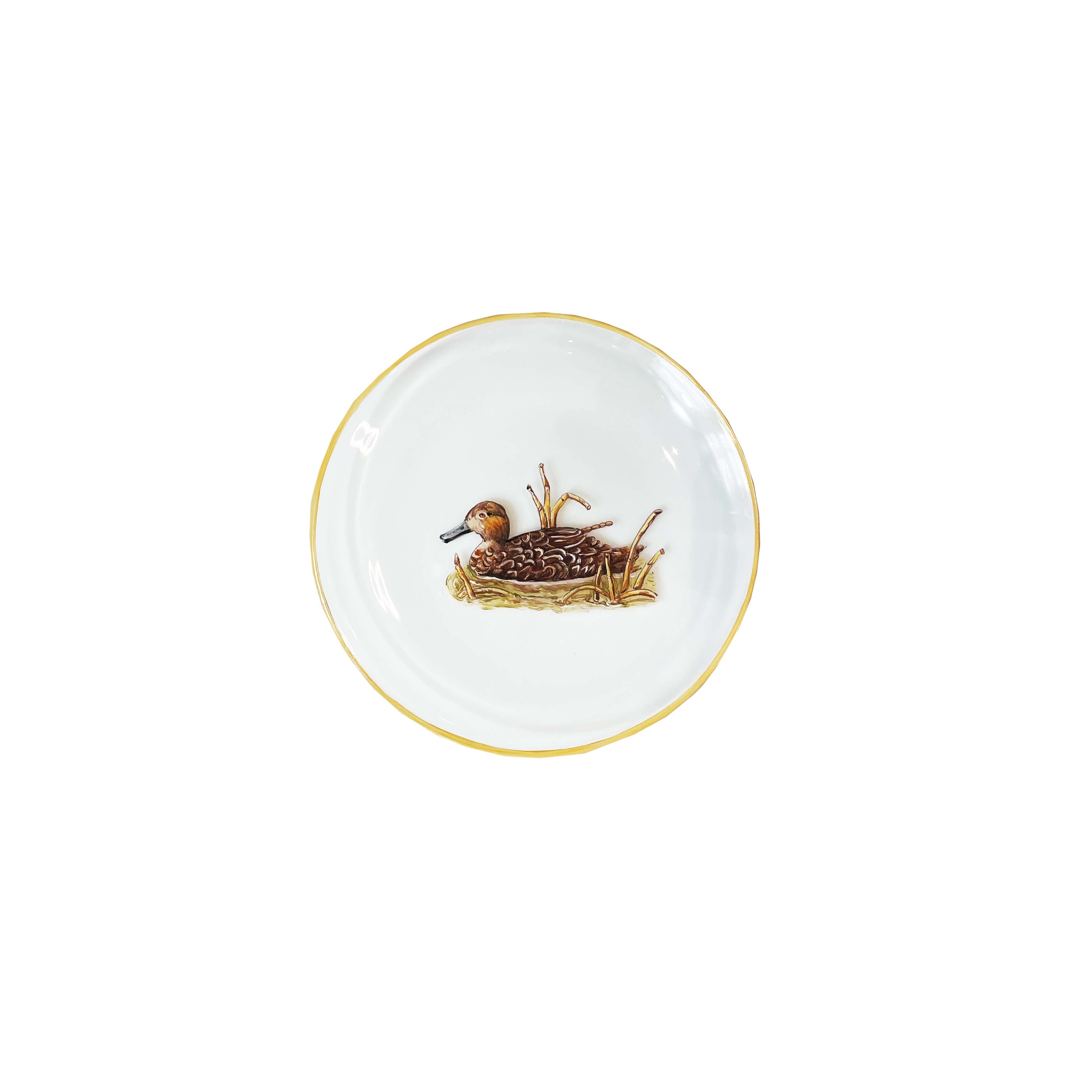 Last Chance Transparent Bread Plate Set of 2