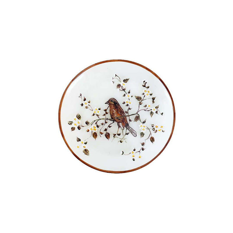 Sparrow Transparent Bread Plate
